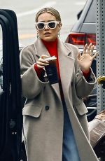 HILARY DUFF at a Starbucks in Studio City 03/11/2023