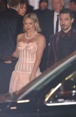 HILARY DUFF Leaves 2023 Vanity Fair Oscar Party in Los Angeles 03/12/2023