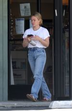 HILARY DUFF Leaves a School Event for Her Daughter in Studio City 03/24/2023