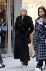 HILARY DUFF Leaves Isabel Restaurant in London 03/29/2023