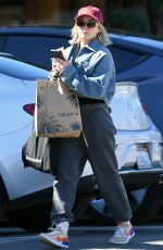 HILARY DUFF Out Shopping in Los Angeles 03/02/2023