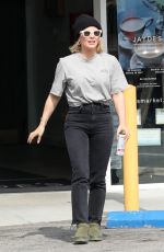 HILARY DUFF Out Shopping in Los Angeles 03/17/2023
