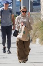 HILARY DUFF Shopping at Whole Foods Market in Studio City 03/04/2023