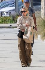 HILARY DUFF Shopping at Whole Foods Market in Studio City 03/04/2023
