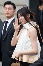 HYEIN at Louis Vuitton Womenswear Fall/winter 2023-2024 Show at Paris Fashion Week 03/06/2023