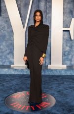 IMAAN HAMMAM at Vanity Fair Oscar Party in Beverly Hills 03/12/2023