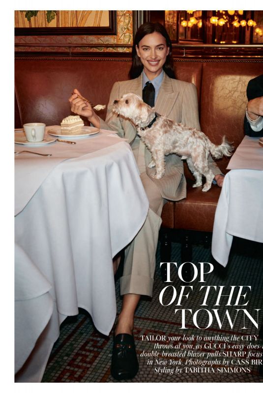 IRINA SHAYK for British Vogue, April 2023