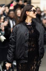IRINA SHAYK Leaves Vivienne Westwood Fashion Show at Paris Fashion Week 03/04/2023