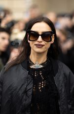 IRINA SHAYK Leaves Vivienne Westwood Fashion Show at Paris Fashion Week 03/04/2023
