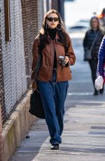 IRINA SHAYK Out and About in New York 03/06/2023