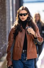 IRINA SHAYK Out and About in New York 03/06/2023