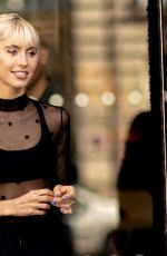 IRIS LAW Leaves Royal Monceau Hotel at Paris Fashion Week 03/02/2023