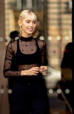 IRIS LAW Leaves Royal Monceau Hotel at Paris Fashion Week 03/02/2023