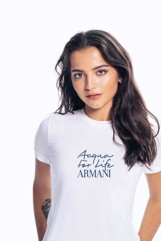 ISABELA MERCED, CAMILA MENDES, LILI REINHART, MAUDE APATOW, BARBARA PALVIN for Armani Beauty Water Day Campaign, March 2023