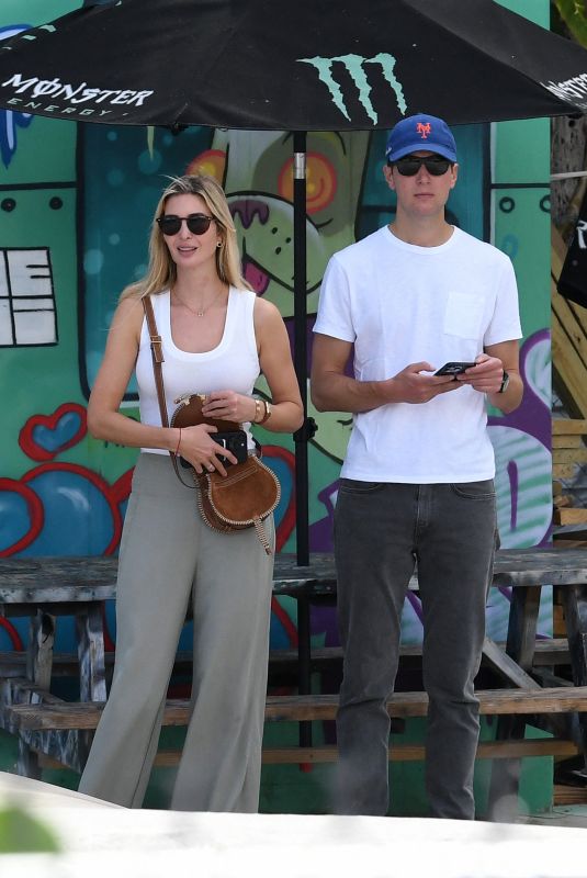 IVANKA TRUMP and Jared Kushner Celebrate Their Son Theodore’s Seventh Birthday at a Skateboard Park in Miami 03/26/2023