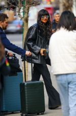 JAMEELA JAMIL Arrives at Crosby Hotel in New York 03/25/2023