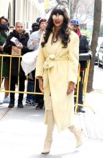 JAMEELA JAMILL Arrives at The View in New York 03/22/202