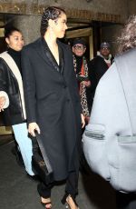 JASMIN SAVOY BROWN Arrives at New York Live to Promotes Scream VI Movie 03/03/2023
