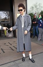 JASMIN SAVOY Heading to Scream VI Photocall in New York 03/06/2023