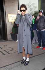JASMIN SAVOY Heading to Scream VI Photocall in New York 03/06/2023