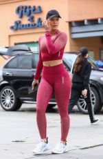 JASMINE SANDERS at a Gas Station in Los Angeles 03/16/2023