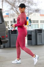 JASMINE SANDERS at a Gas Station in Los Angeles 03/16/2023