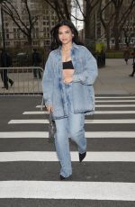 JENNA DEWAN in Double Denim Heasing to Theatre in New York 03/28/2023
