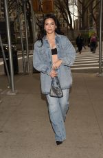 JENNA DEWAN in Double Denim Heasing to Theatre in New York 03/28/2023