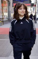 JENNA ORTEGA Arrives at NBC Studios for a Rehearsals in New York 03/09/2023