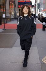 JENNA ORTEGA Arrives at NBC Studios for a Rehearsals in New York 03/09/2023