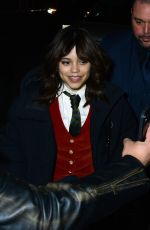 JENNA ORTEGA Arrives at SNL Dinner at Lattanzi in New York 03/07/2023