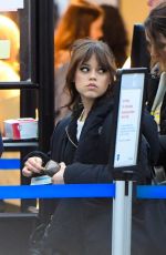 JENNA ORTEGA at JFK Airport After Hosting SNL in New York 03/12/2023