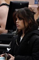 JENNA ORTEGA at JFK Airport After Hosting SNL in New York 03/12/2023