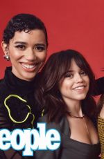 JENNA ORTEGAm JASMIN SAVOY BROWN and MELISSA BARRERA in People Magazine, March 2023