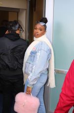 JENNIFER HUDSON Arrives at Lakers Game in Los Angeles 03/26/2023