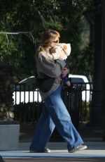 JENNIFER LAWRENCE and Cooke Maroney Out with Their Baby at a Park in Los Angeles 03/04/2023