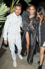 JENNIFER LOPEZ Arrives at Her Revolve Launch Party in Los Angeles 03/18/2023