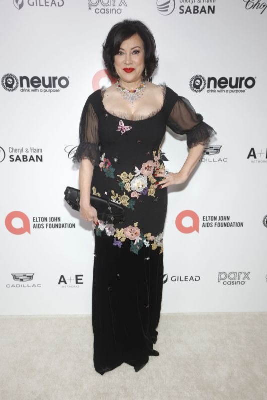 JENNIFER TILLY at Elton John Aids Foundation’s 31st Annual Academy Awards Viewing Party in West Hollywood 03/12/2023