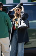JESSICA BIEL Out for Lunch at San Vicente Bungalows in West Hollywood 03/27/2023