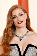 JESSICA CHASTAIN at 95th Annual Academy Awards in Hollywood 03/12/2023