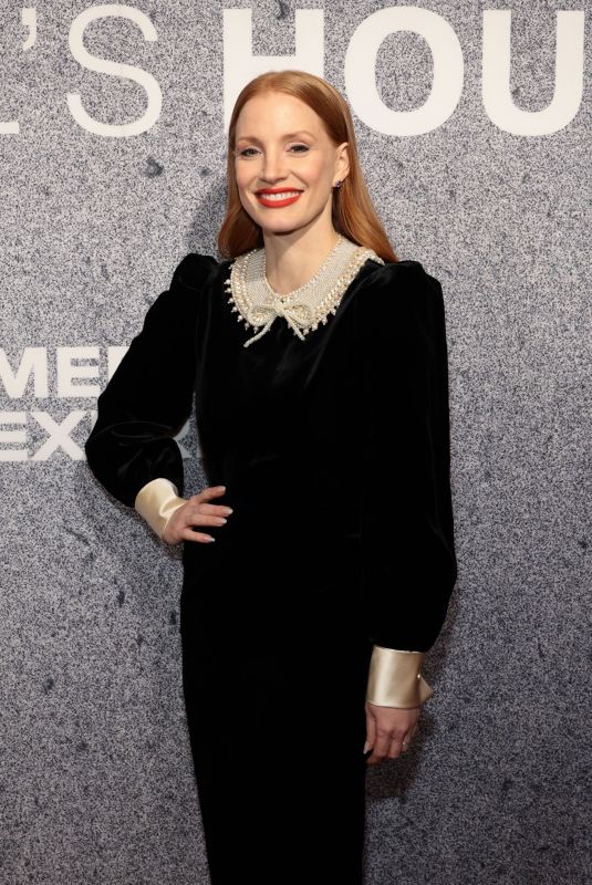 JESSICA CHASTAIN at A Doll