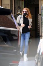 JESSICA CHASTAIN Out on Morning after Oscars in Los Angeles 03/13/2023