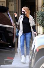 JESSICA CHASTAIN Out on Morning after Oscars in Los Angeles 03/13/2023