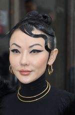 JESSICA WANG Arrives at Elie Saab Womenswear Fall/Winter 2023-2024 Show at Paris Fashion Week 03/04/2023
