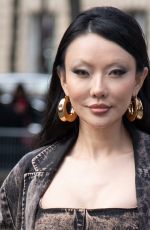 JESSICA WANG at Miu Miu Womenswear Fall/Winter 2023-2024 Show at Paris Fashion Week 03/06/2023
