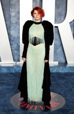 JESSIE BUCKLEY at Vanity Fair Oscar Party in Beverly Hills 03/12/2023