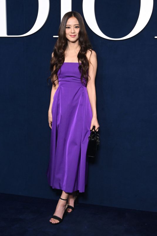 JISOO at Christian Dior Fashion Show in Paris 02/28/2023