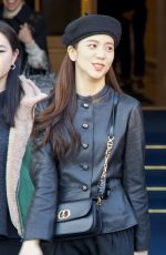 JISOO Leaves Ritz Hotel in Paris 02/28/2023