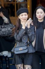 JISOO Leaves Ritz Hotel in Paris 02/28/2023