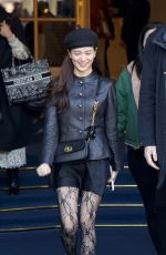 JISOO Leaves Ritz Hotel in Paris 02/28/2023